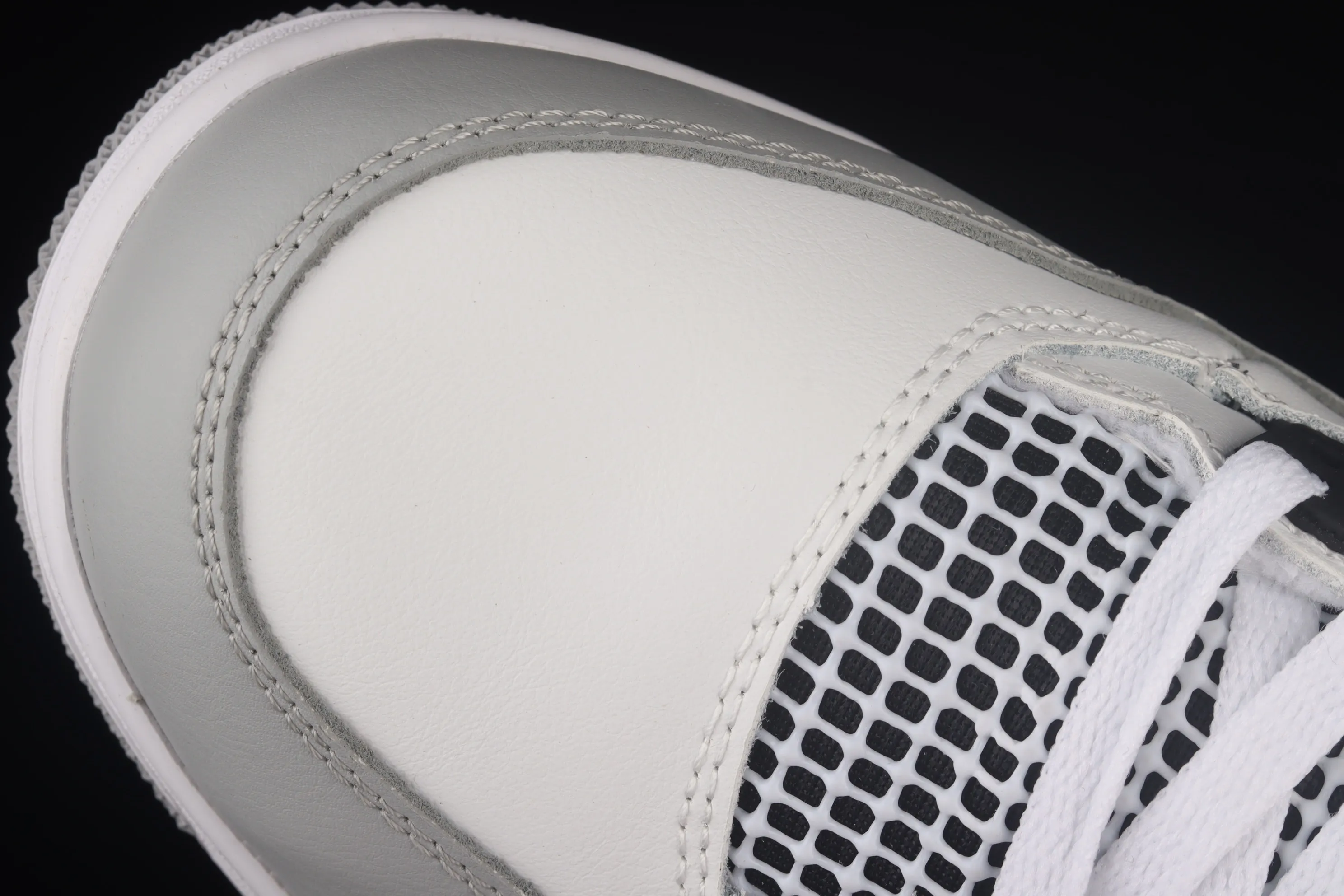 All categories Air Jordan Jordan series basketball shoes Air Jordan 4 Air Jordan 4 Retro GS "Light Smoke Grey" AJ4 Joe 4 white smoke gray basketball shoes CT8527-021